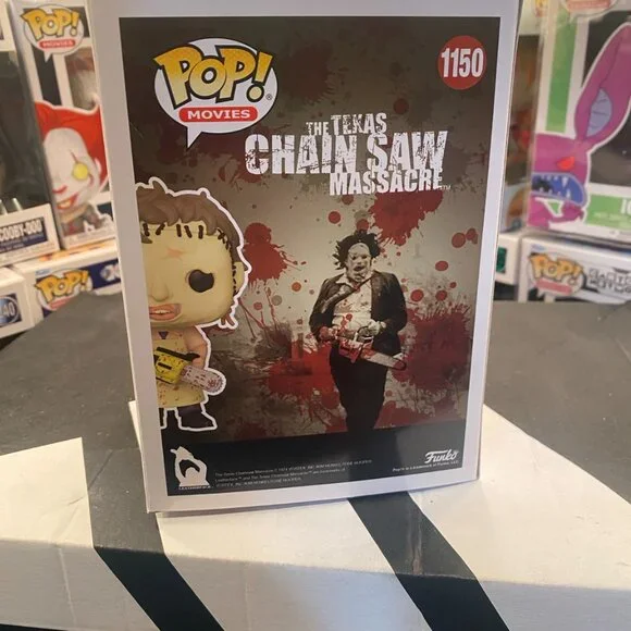 Funko Pop Leatherface #1150 Texas Chainsaw Massacre Pop Movies Horror Figure - Picture 3 of 5